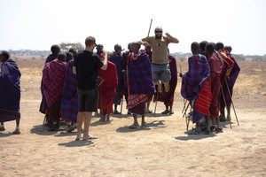 Serengeti National Park Tanzania Masai Dance