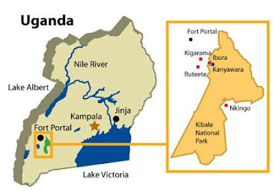 Kibale National Park Map