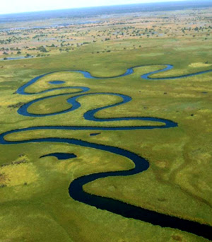 Botswana Okavango Delta River