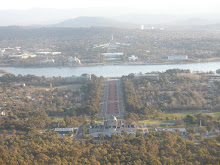 Canberra city from Mount Ainslie