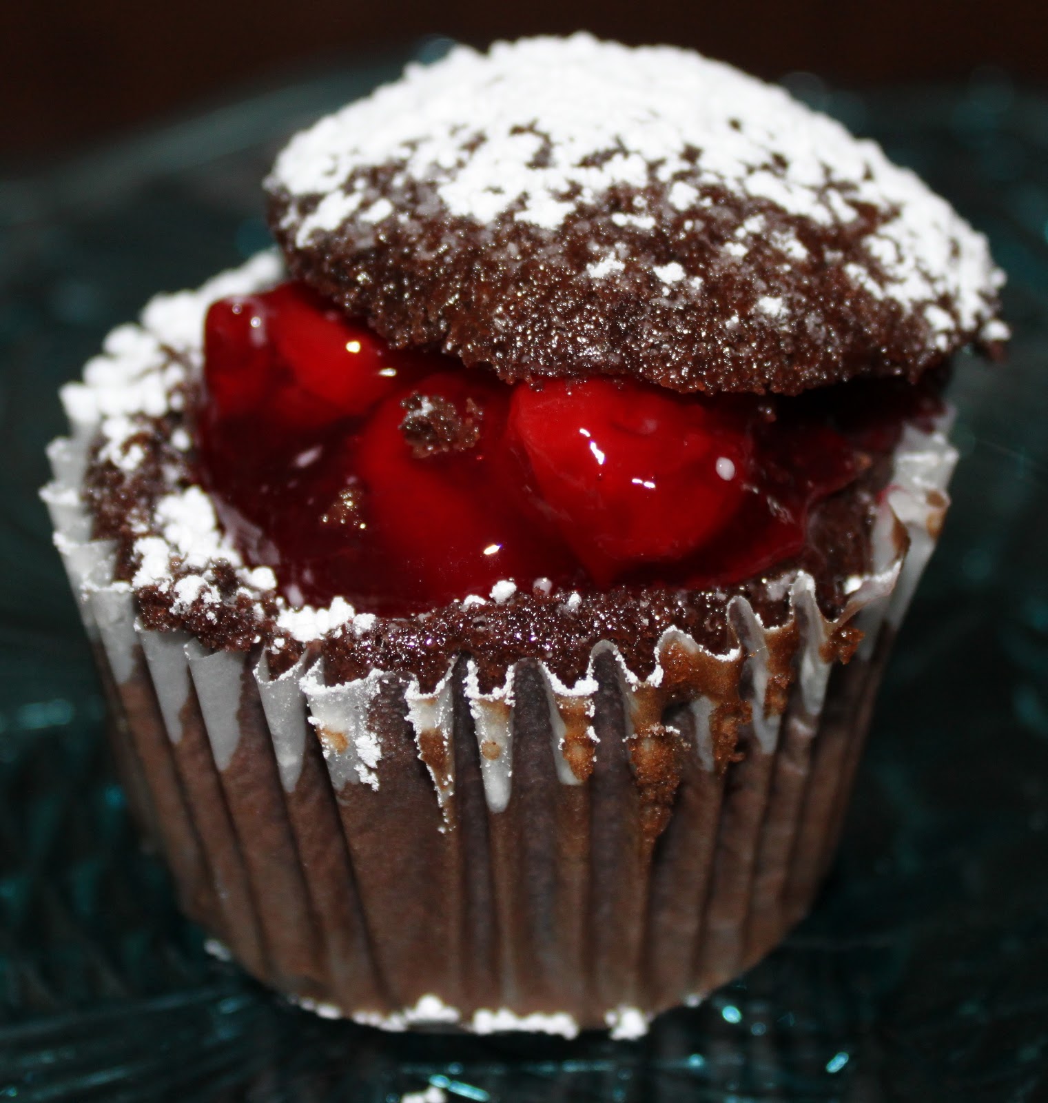 Melange: Black Forest Cupcakes