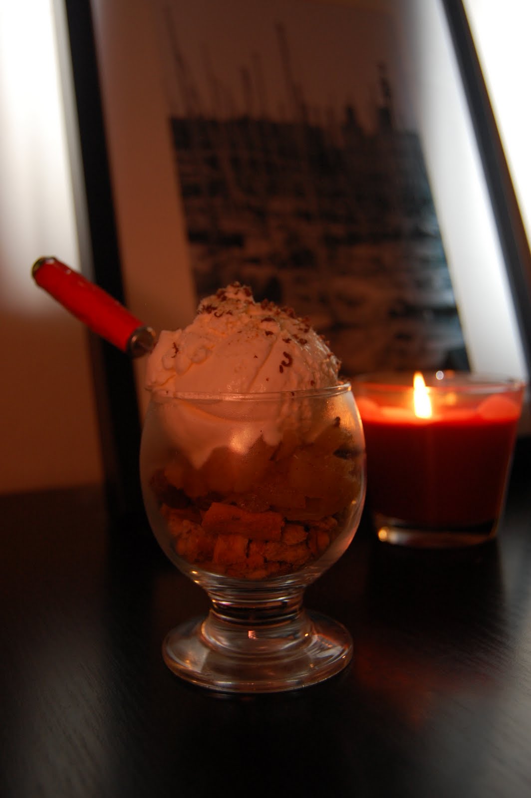 From The Bachelor's Kitchen Apple Sauce Ice Cream