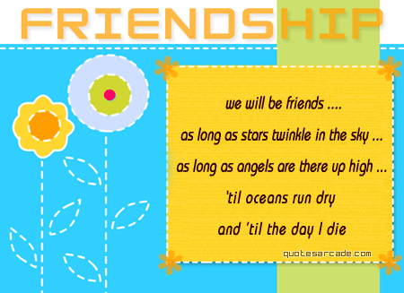 quotes about life and friendship