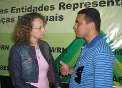 Luciana Genro e Sargento Araújo