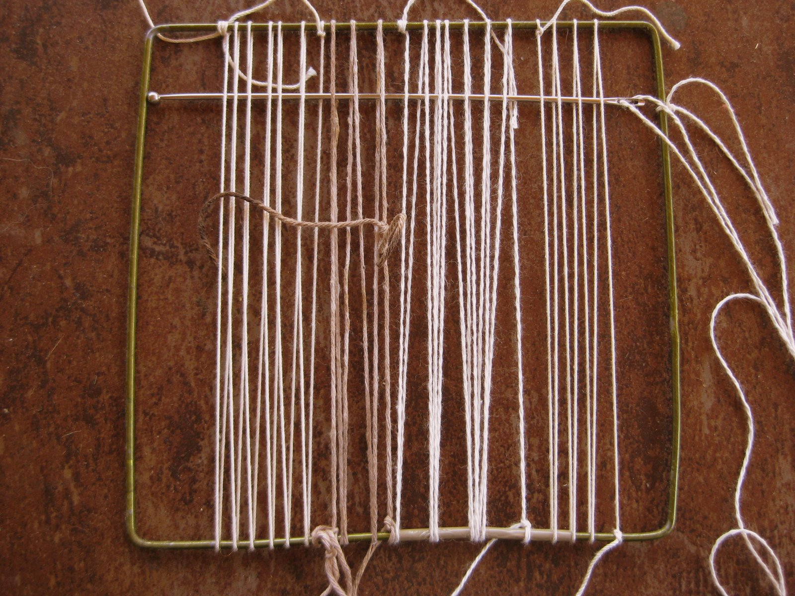 Tanglewood Threads Needle Weaving on a Frame