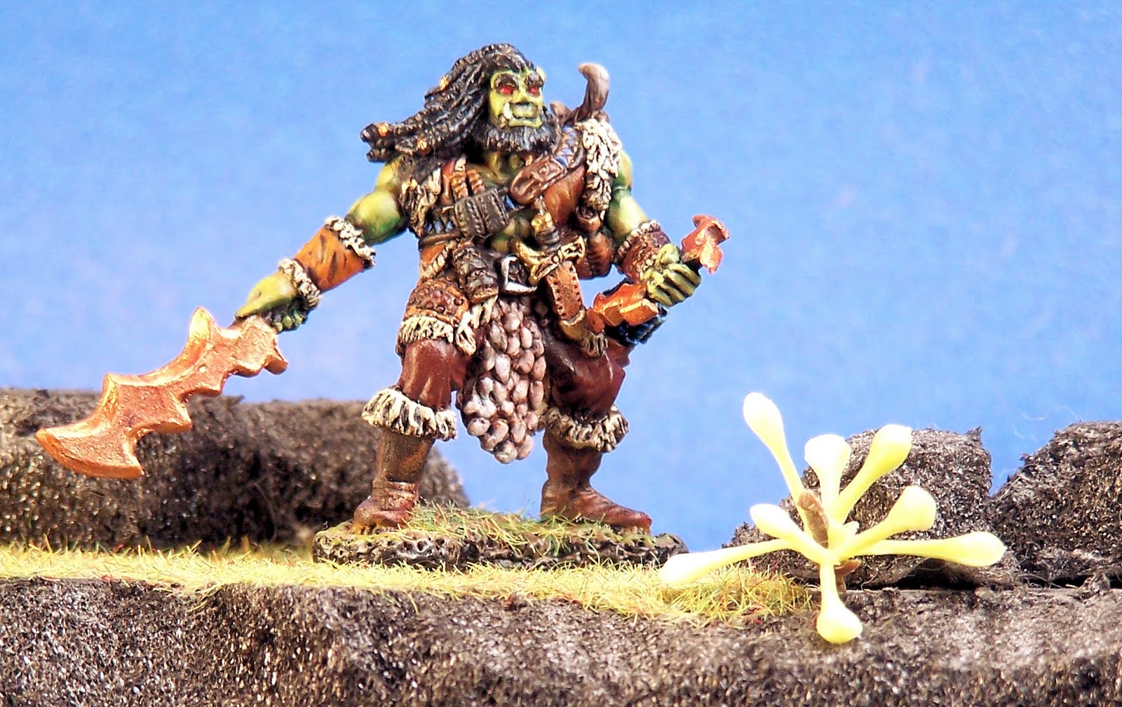 Anne Cooper Miniatures: Kanaag, Half Orc, Reaper Miniatures, Sculpted ...