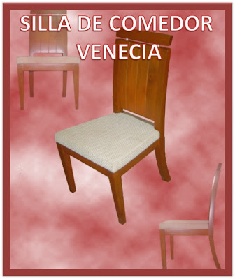 Fabrica de Muebles El Lider: Sillas para Comedor