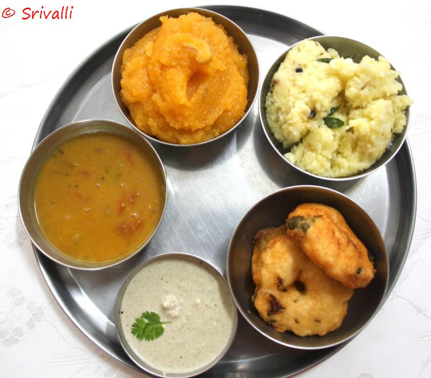 Traditional Breakfast ~ Typical South Indian Style