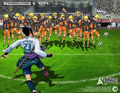 Naruto Football Gambar