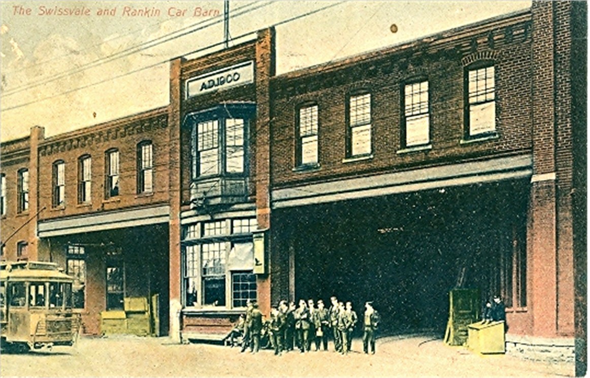 Swissvale Rankin Car Barn