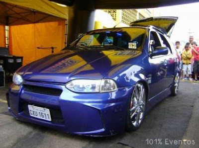 Palio Weekend tuning, rebaixado, equipado, perfeito