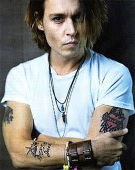 johnny depp tattoo pictures