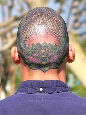image of skinhead tattoo