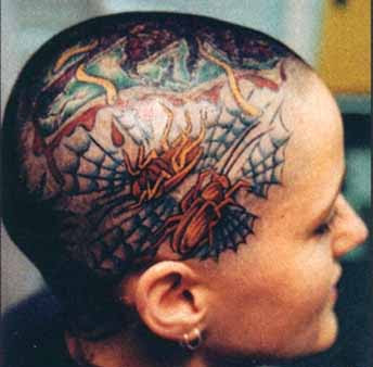 skinhead tattoo images