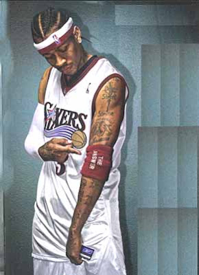 picture of Allen Iverson tattoo