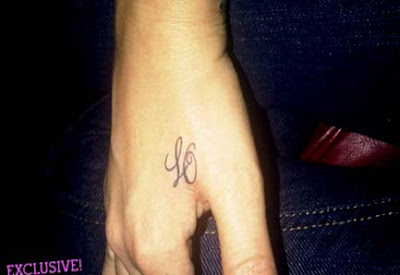khole kardashian new love tattoo
