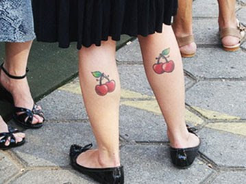 cherry-tattoos.jpg,cherry tattoo designs,Cherry Tattoo-In the Name of Fertility, Love, and Romance