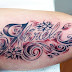 Tribal letter tattoo-who says words didn’t spell style