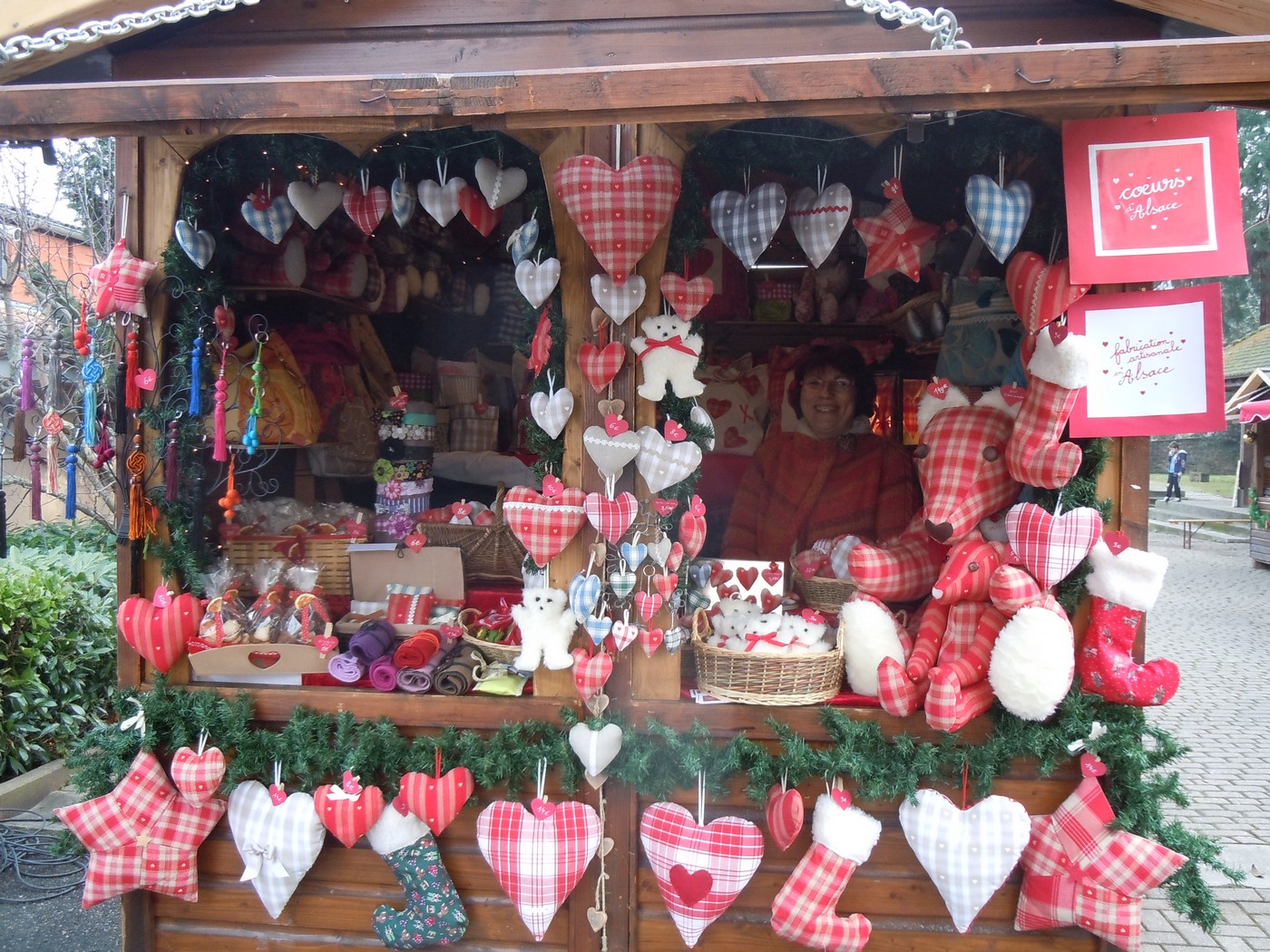 Coeurs d'Alsace: Marché de Noël à Andlau