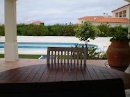 View from my laptop in Portugal