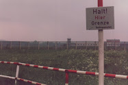Obvious Border East-West Germany 1980s
