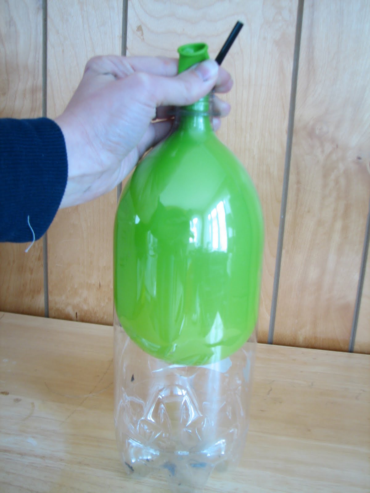 Science Matters Air Pressure How to Blow up a Balloon in a Bottle