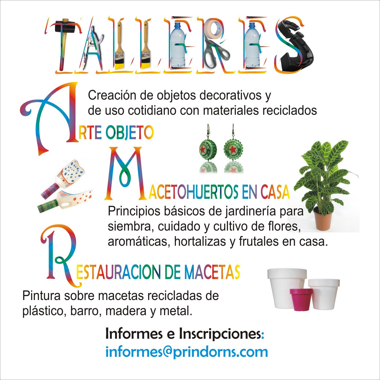 Pepena sin pena: Taller de Reciclaje
