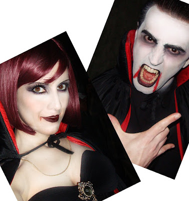 Make Fantasia! Vampire!!!!  MakeUp Atelier por Cinthia Ferreira