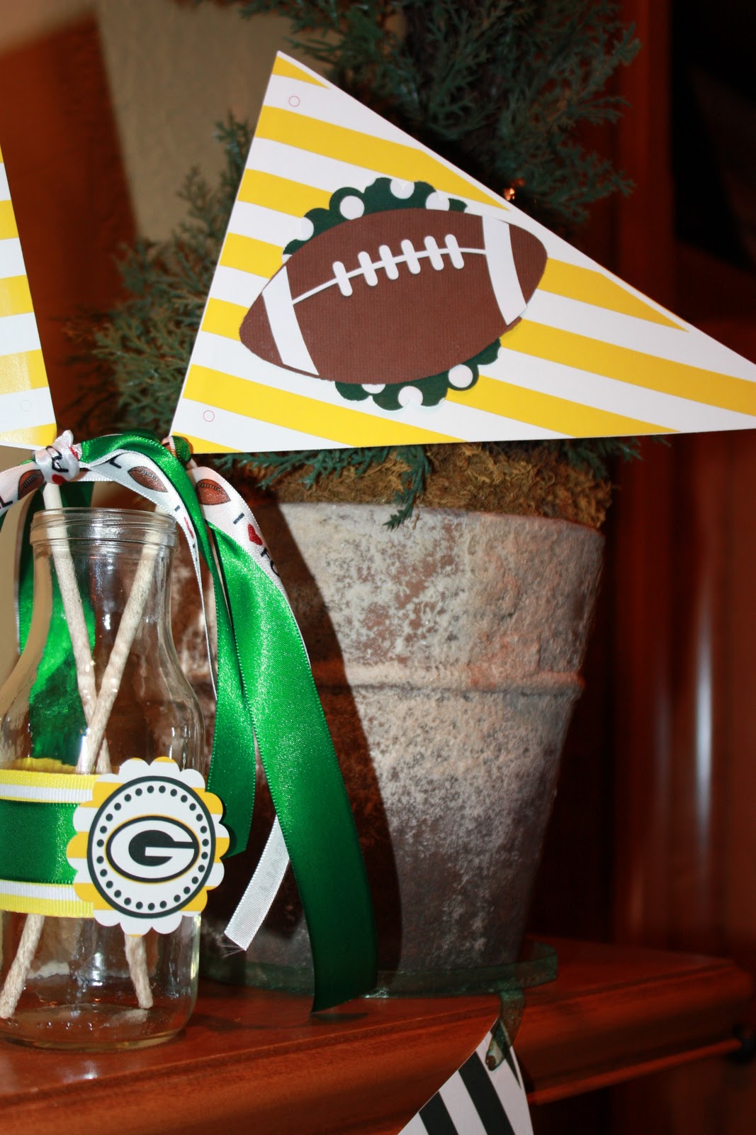 Amanda's Parties To Go: {Customer} Superbowl Party Decor!