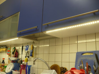 Inventable: Mesada de cocina iluminada con leds