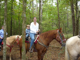Julie and Christopher Horseback Riding