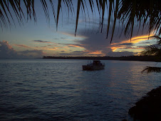 Sunset in Poutasi