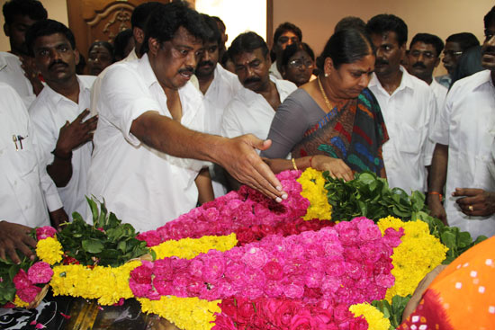 Celebs Pays Last Respects To SS Chandran 1 film pics