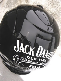 Komuro Motorcycle Zone: My Jack Daniels & Heineken Motorcycle Helmet