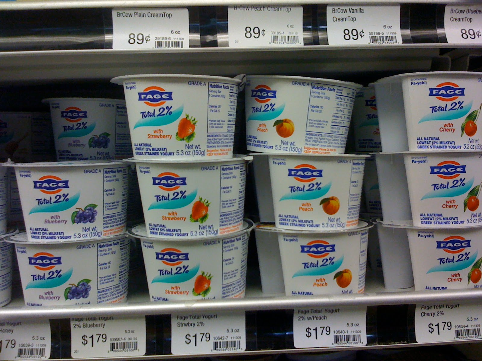 HowChow Fage Greek Yogurt With Honey At Many Stores