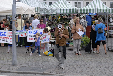 Manifestacion en Malmo (Suecia)