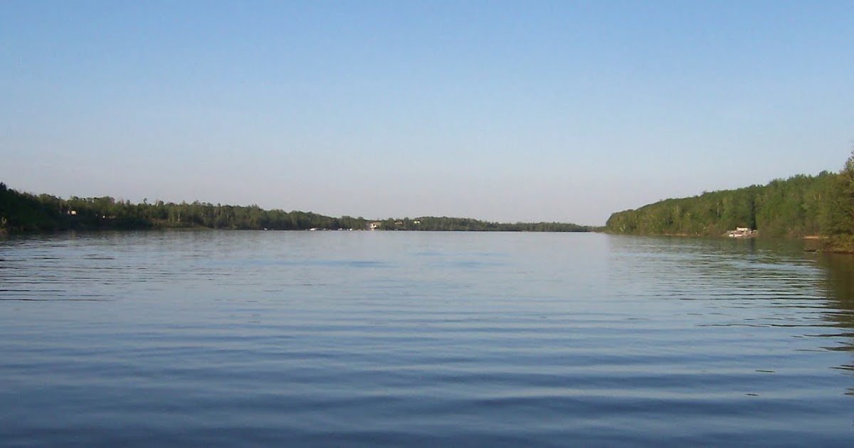 Paddling Near Edmonton, Alberta, Canada Wizard Lake