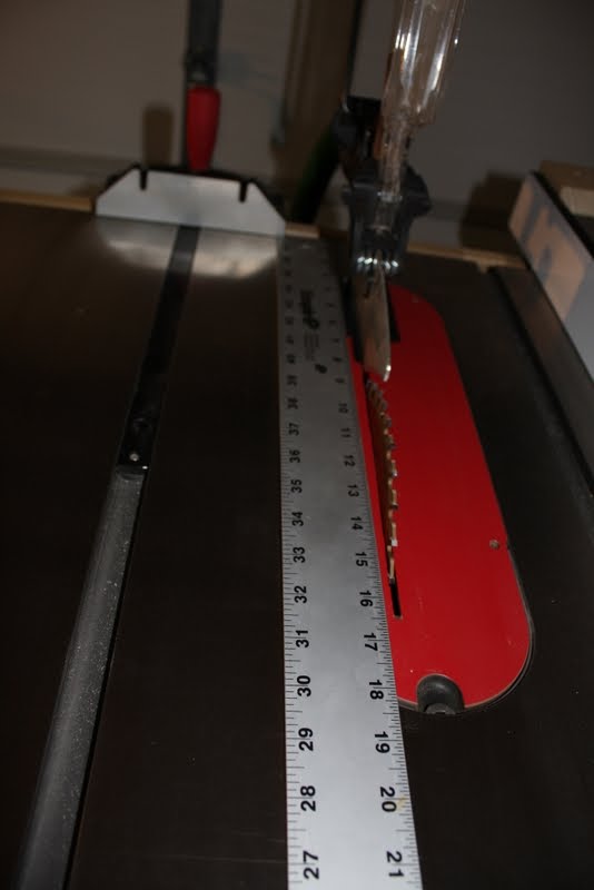 Crosscutting Wide Stock Safely on a Table Saw ~ Half-Inch Shy