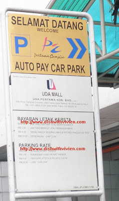 Parking Rate in Kuala Lumpur: Pertama Complex Parking Rate, Kuala Lumpur