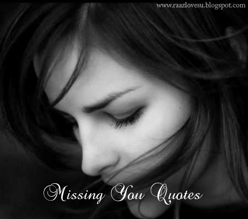 missing you quotes. Love is missing someone whenever you're apart, 