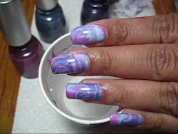 nail water marble nails marbling swirl polish tutorial easter process diy easy above marbled uses fingernail unique very