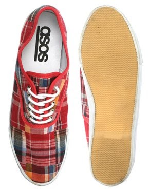 stylish plimsolls