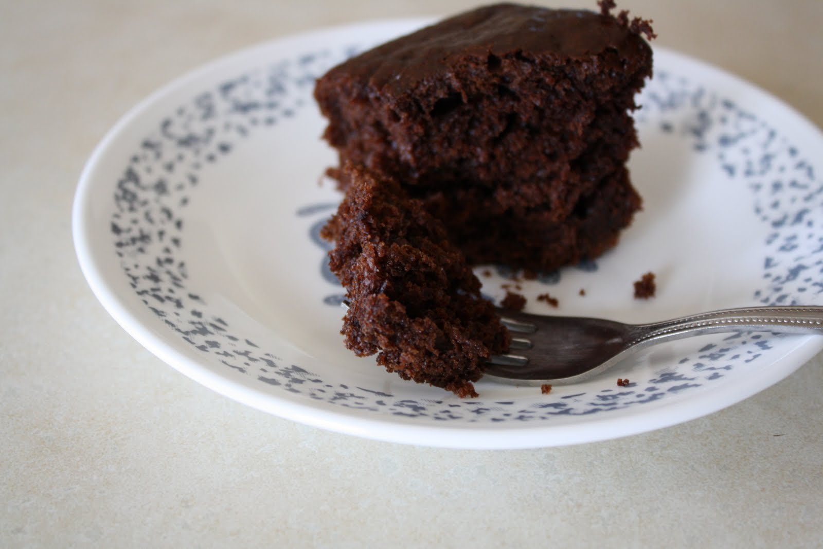 Versatile Vegetarian Kitchen: Sourdough Chocolate Cake
