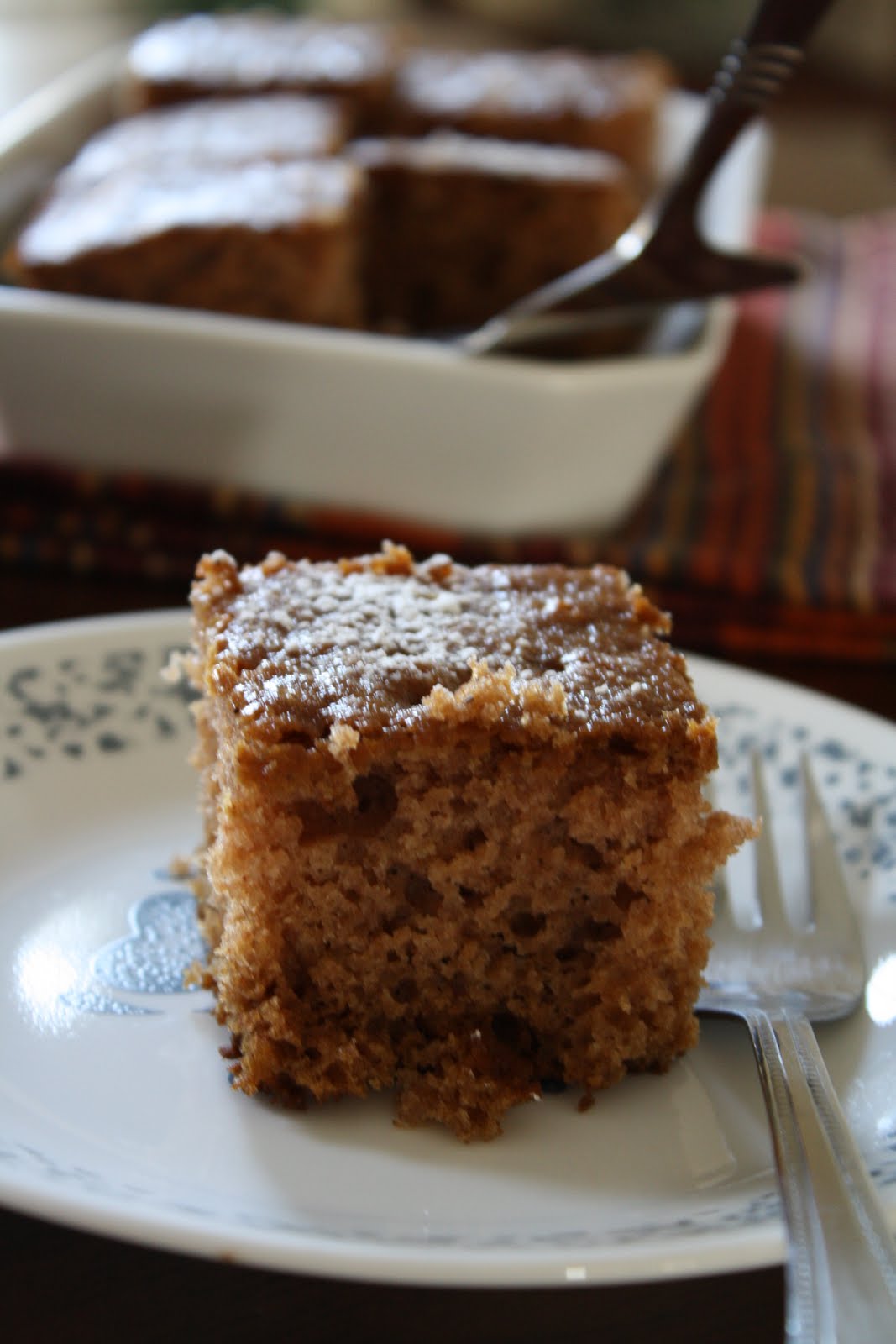 Versatile Vegetarian Kitchen Sourdough Applesauce Spice Cake