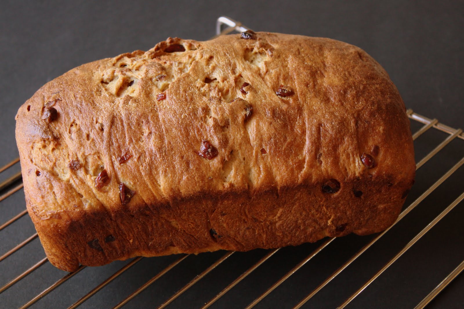 Versatile Vegetarian Kitchen Whole Wheat Orange Cranberry Bread