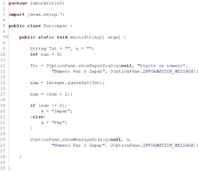 Laboratorio3 ejemplo3 | Programacion Java