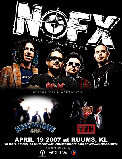 the story begins: NoFX live in kuala lumpur