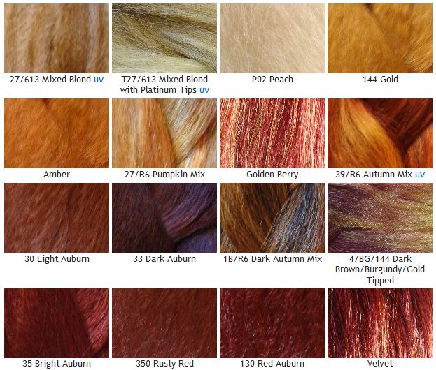 Imp And Petal Synth Dread Color Chart