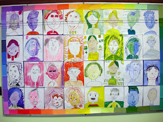 Fernwood Art Class: Colorful People, Colorful Portraits