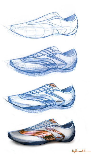 Alex Marshall: Shoe sketch walk-through